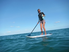 Paddleboarding at Cape Trib