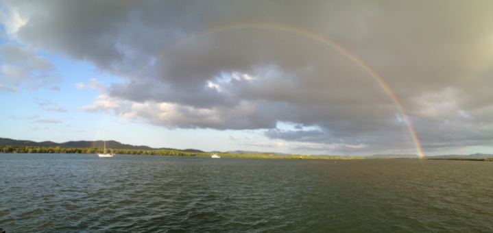Rainbow in the Endeavour river